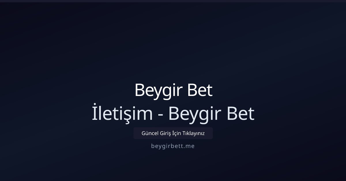 Betxmen İletişim — Betxmen