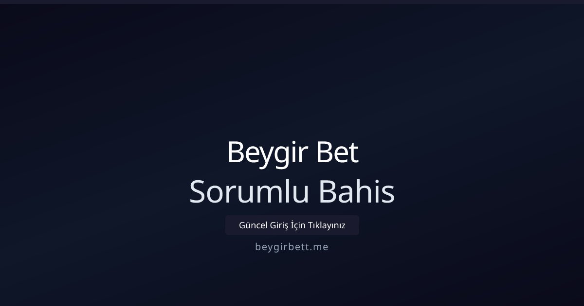 Betxmen Sorumlu Bahis